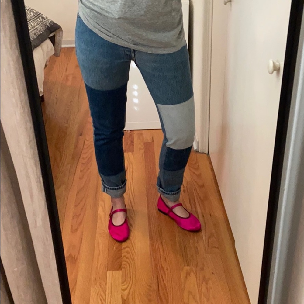 Redone Patchwork Jeans, Vintage Levi’s - image 6